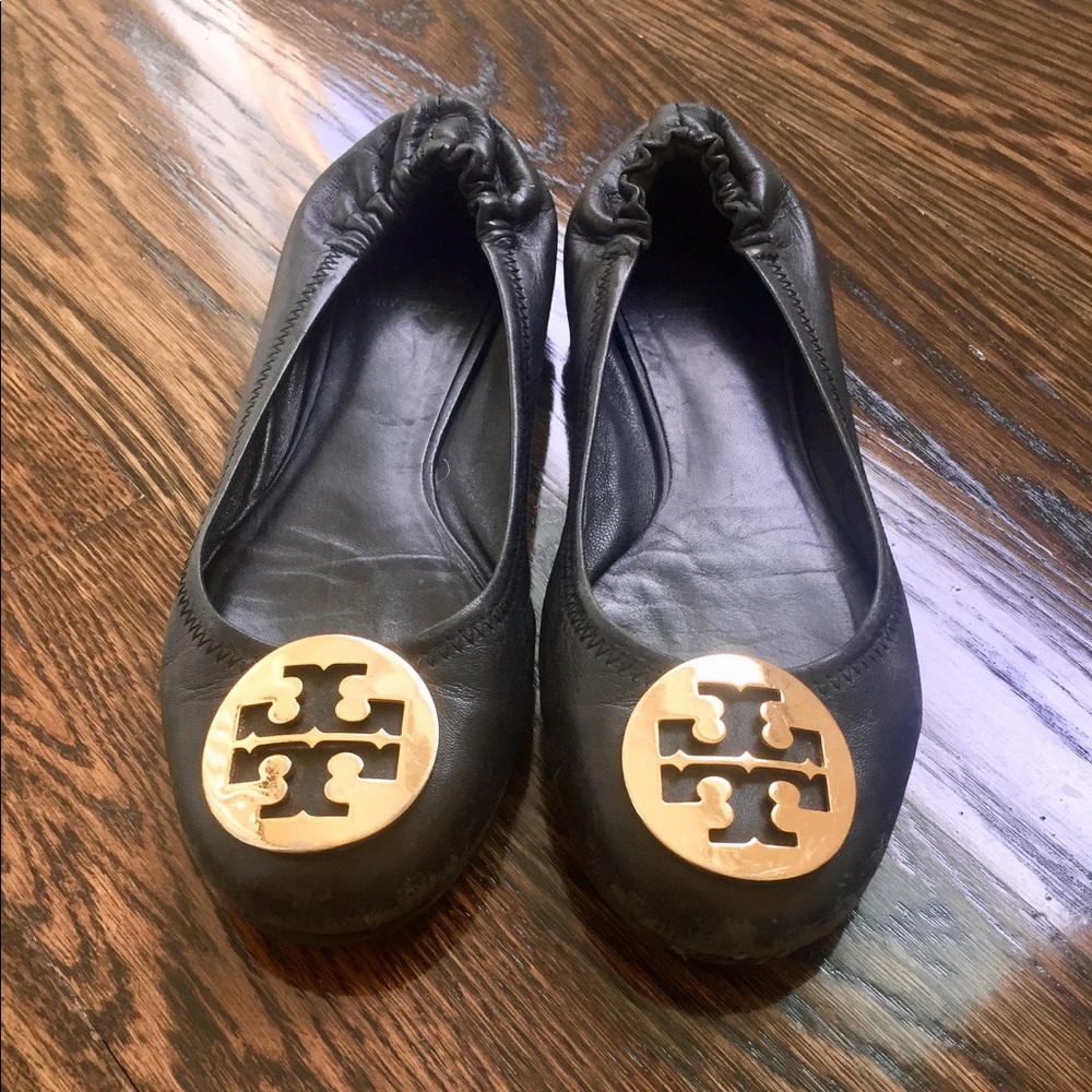 Tory Butch Ballet Flats black