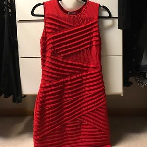 Calvin Klein red dress