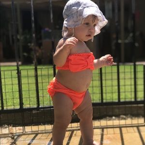 Old Navy Ruffle Back Bikini