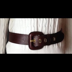 Fossil leather belt sz M
