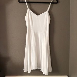 Talula white dress, size 6 from Aritzia