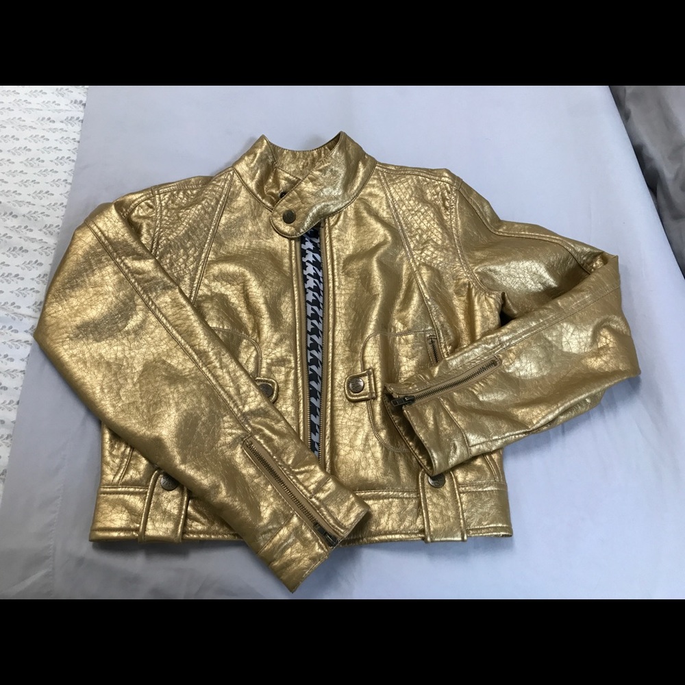 Fun Gold Jacket sz Small