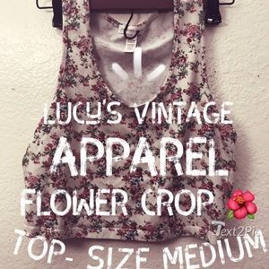 Crop top size medium