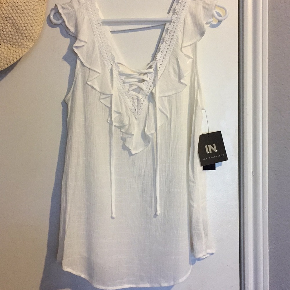 White blouse.