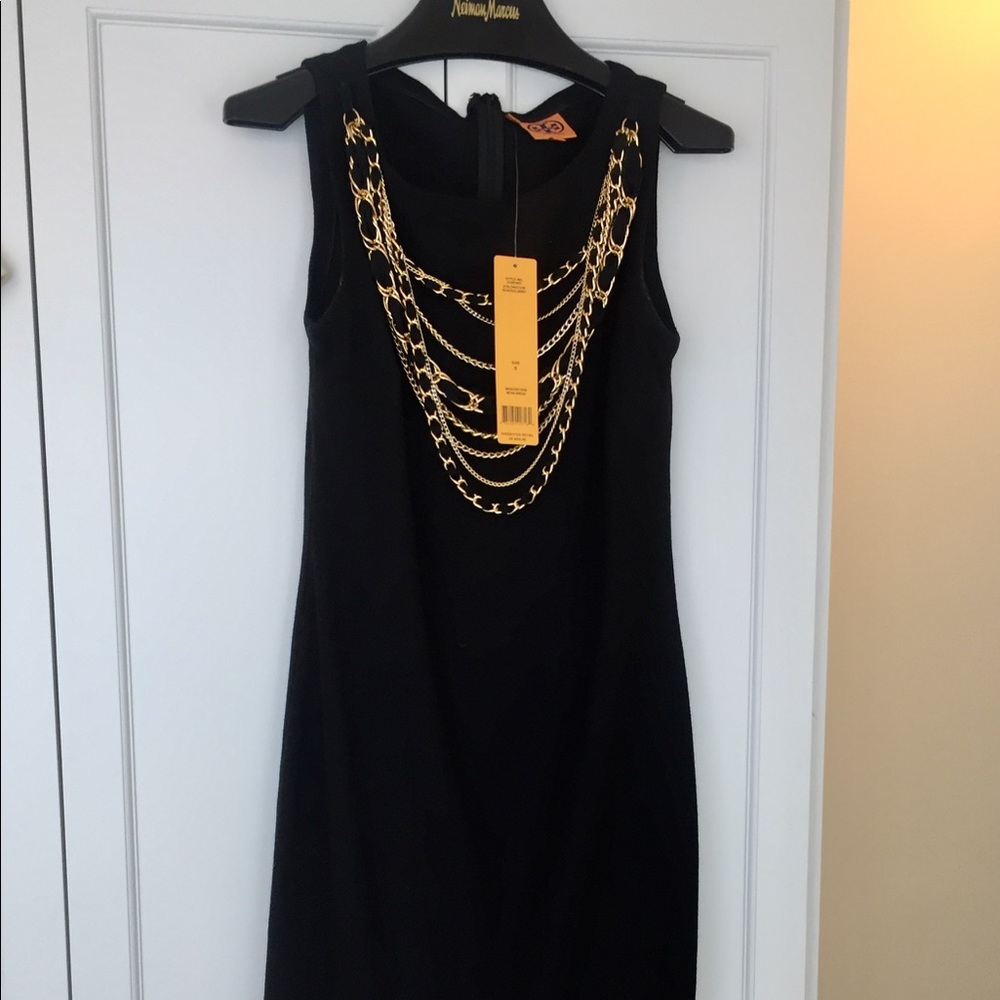 Tory Burch Black Nova Shift Dress