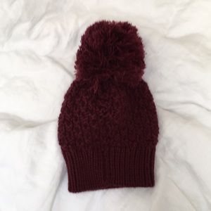 Slouchy Beanie with Pom Pom