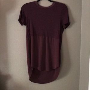 Wilfred half cotton half silk tee, size S