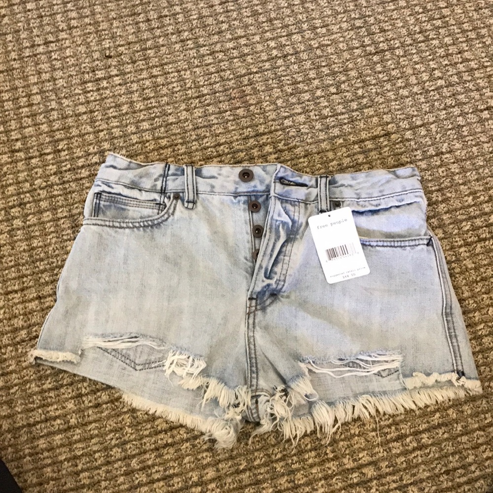 NWT Free People Island Jean Shorts Size 27