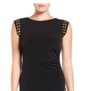 MICHAEL Michael Kors Studded Black Dress