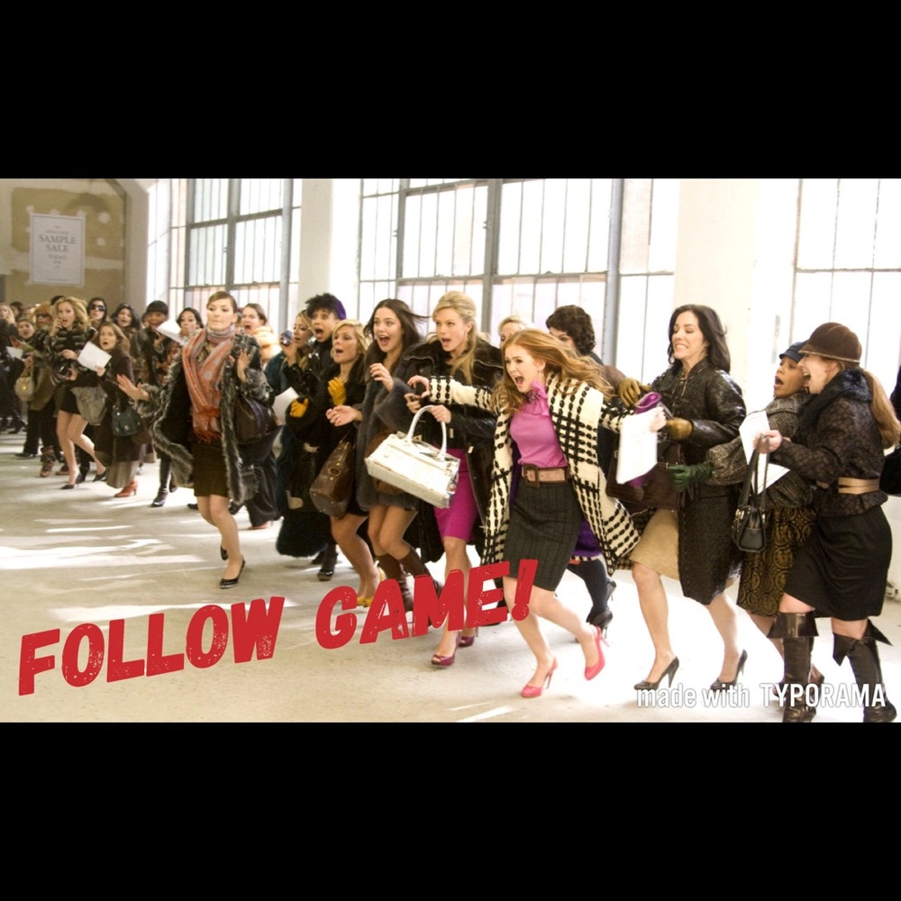 FOLLOW GAME! #7 - Picture 1 of 3