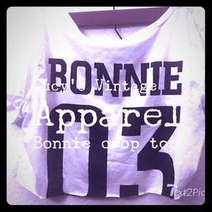 "Bonnie" crop top