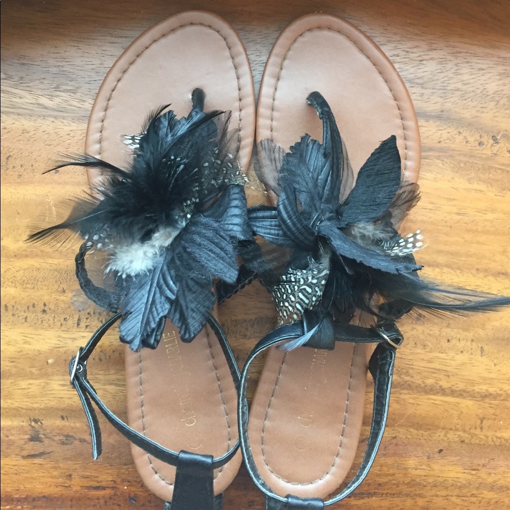 Sandals with Flowers