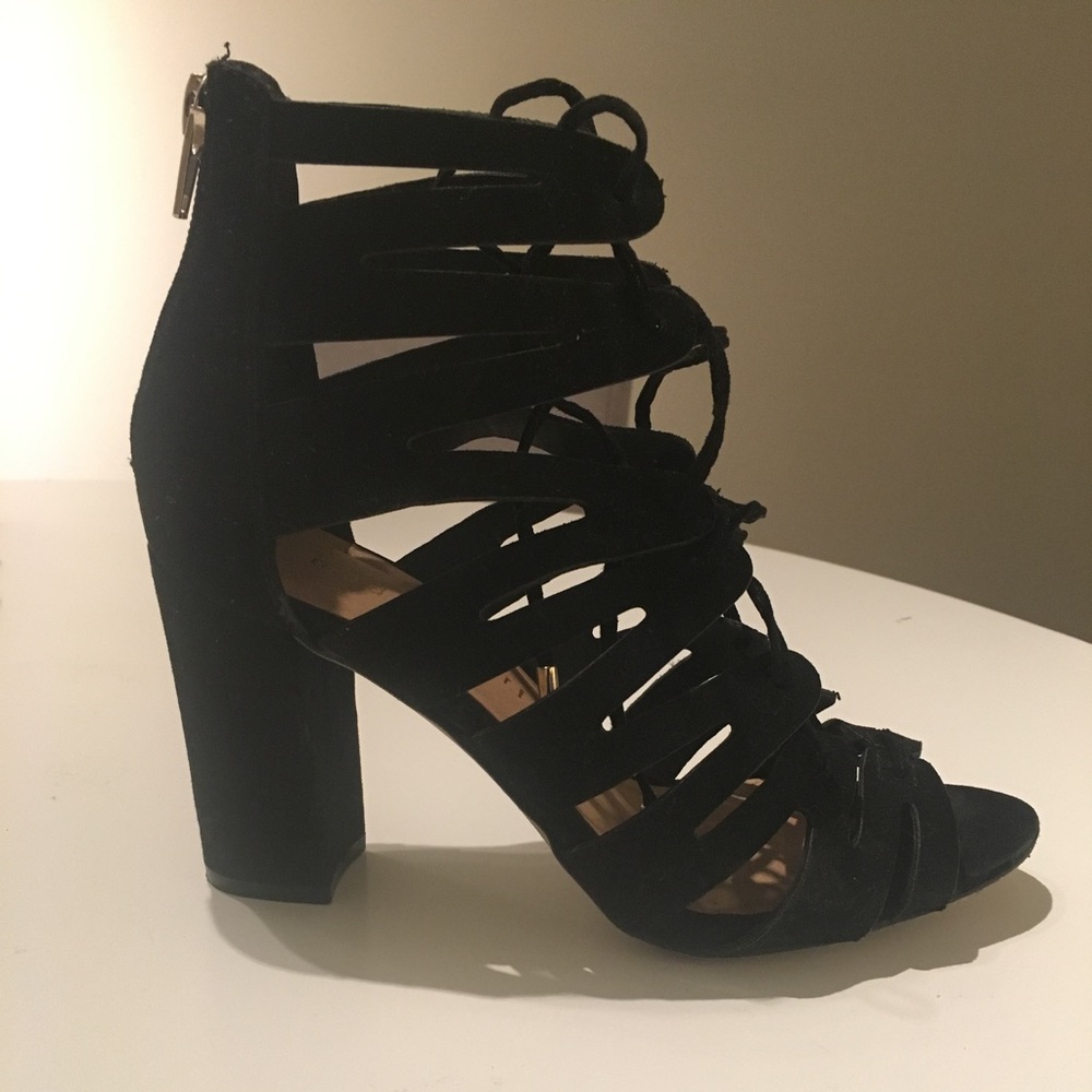 Madden Girl lace up heels