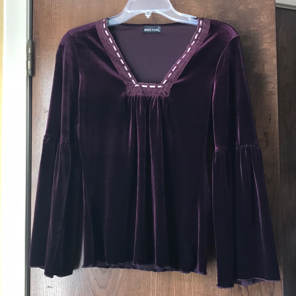 Crushed Velvet Shirt