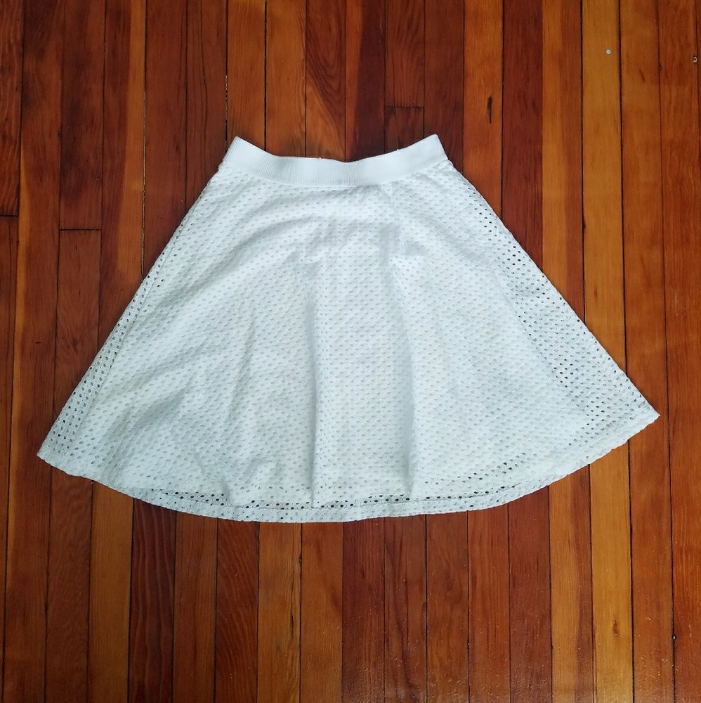 Zara - white - skirt
