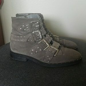 Topshop flat boots - Givenchy inspired