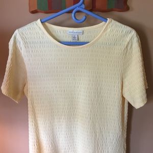 Cute Light Yellow Top