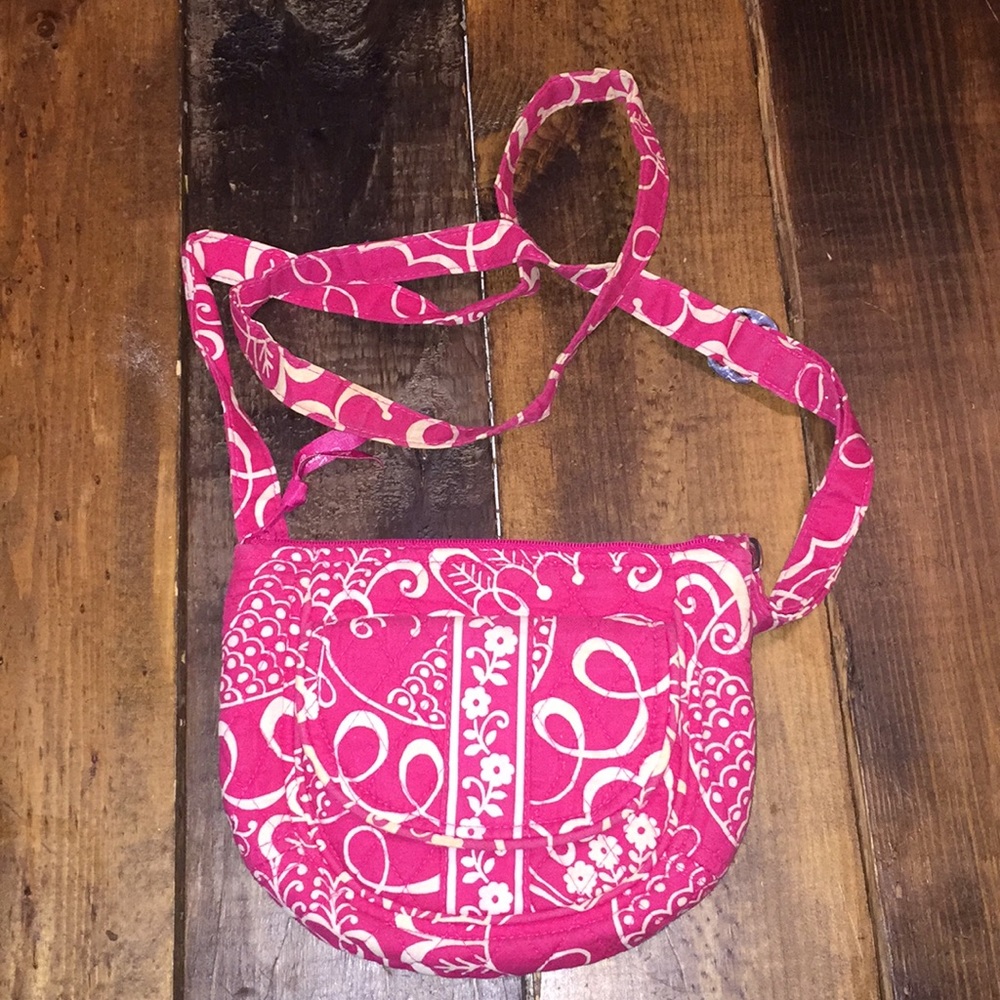 Pink Vera Bradley Crossbody Bag