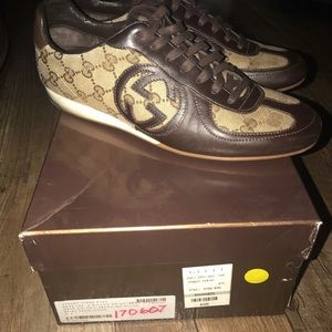 Authentic Gucci Mono Sneakers
