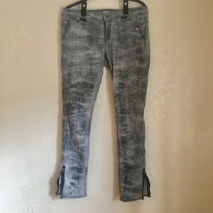 Coral Grey Jeans