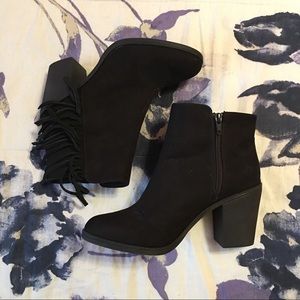 H&M Fringe Booties
