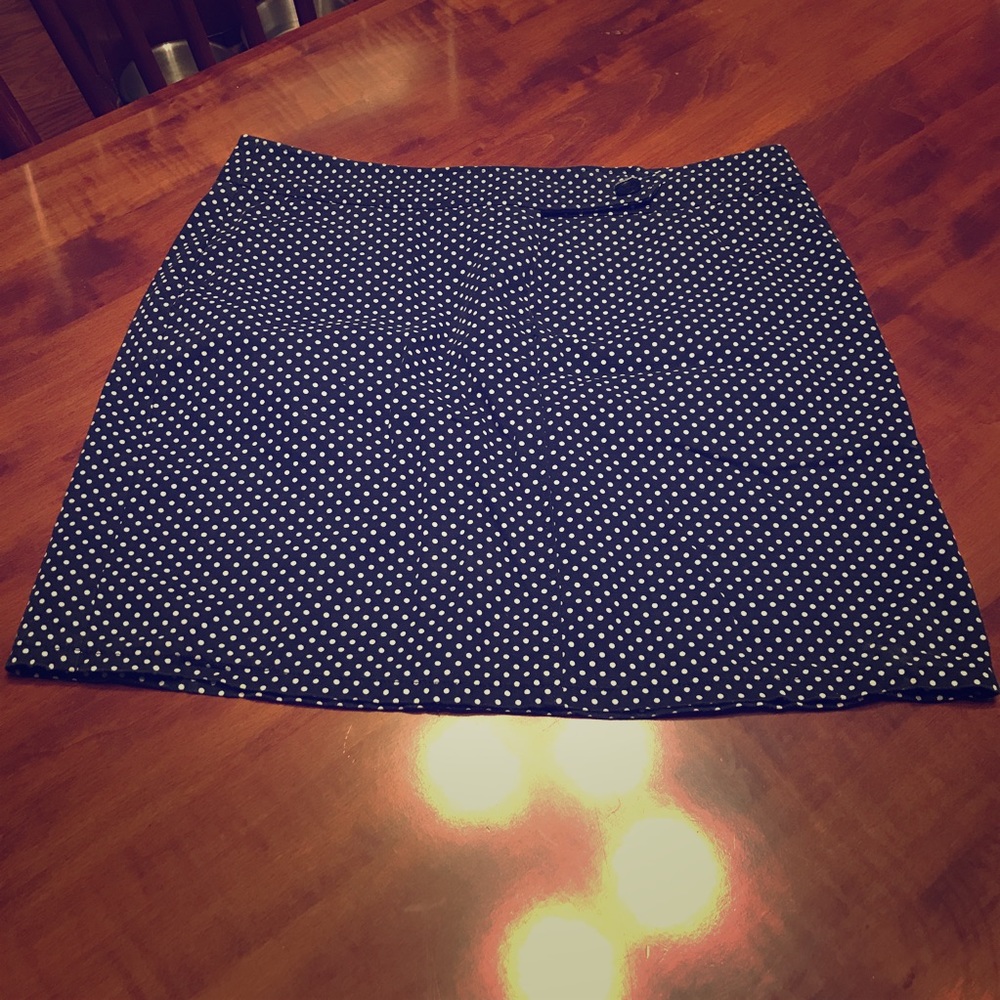 Nautica Polka Dot Skirt
