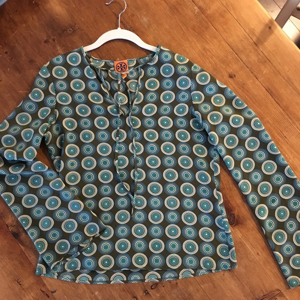 Tory Burch patterned blouse