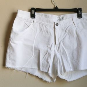 Old Navy Diva White Cut Offs