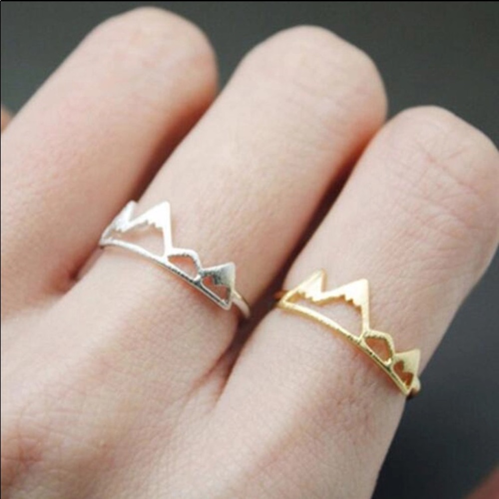 ✨RESTOCKED " the mountains call my name" ring - Picture 2 of 5
