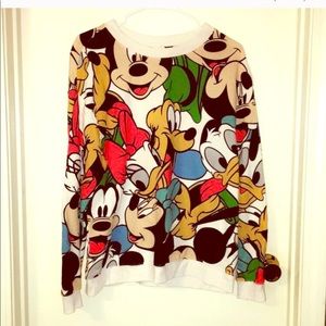 Disney Characters Sweatshirt ❤️ on sale