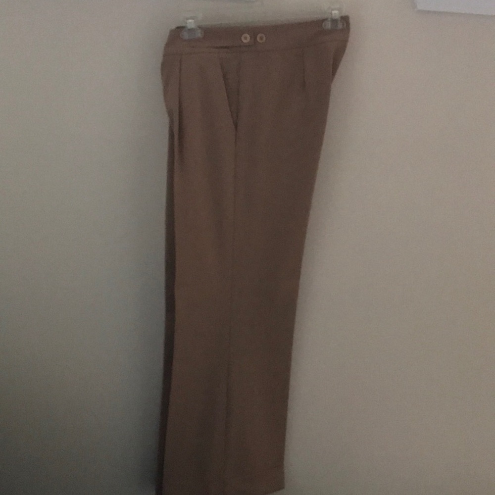 Trina Turk light brown dress pants