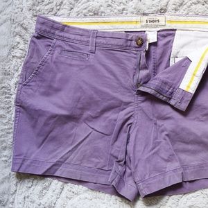 Old Navy Perfect Purple 5" Shorts