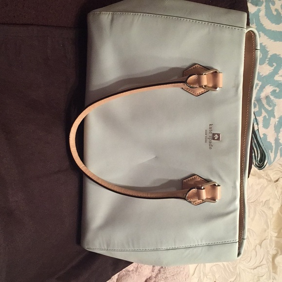 Light mint Kate Spade large handbag - Picture 2 of 8