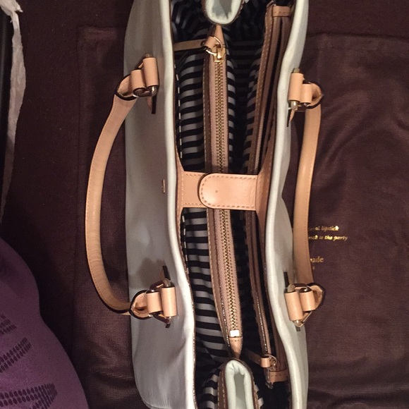 Light mint Kate Spade large handbag - Picture 8 of 8