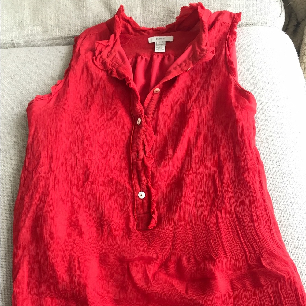 J. Crew Sleeveless Blouse