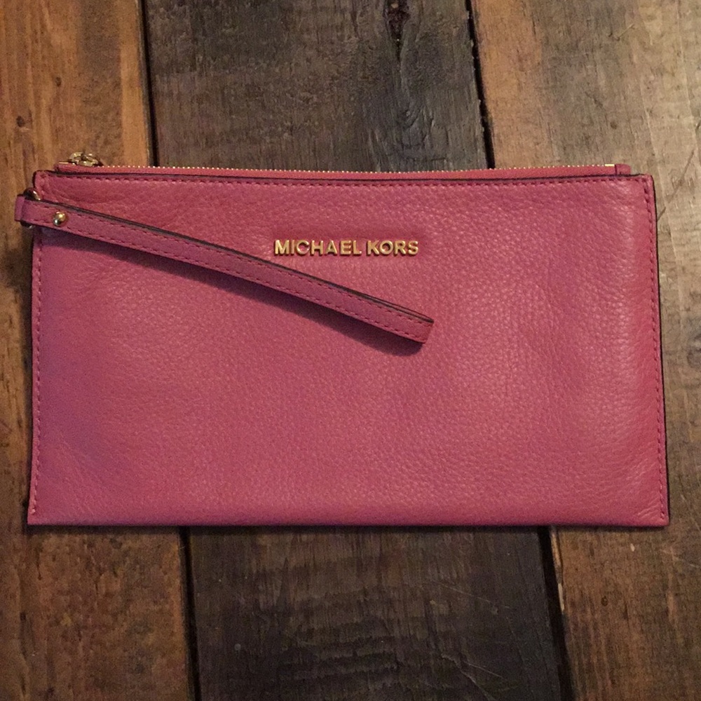 Used Once Michael Kors Large Wristlet