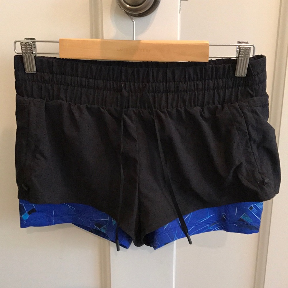 Zella black work out shorts - size S / P