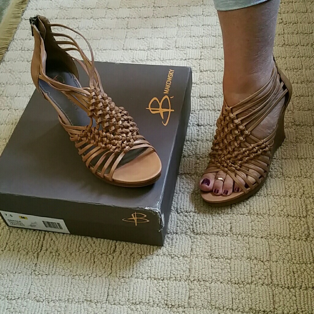 Ladies High Wedge Sandals