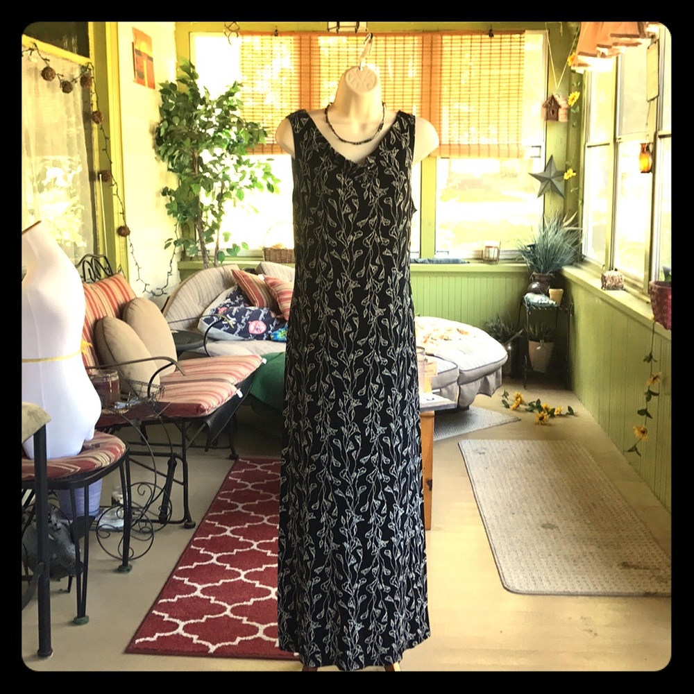 Floor length dress
