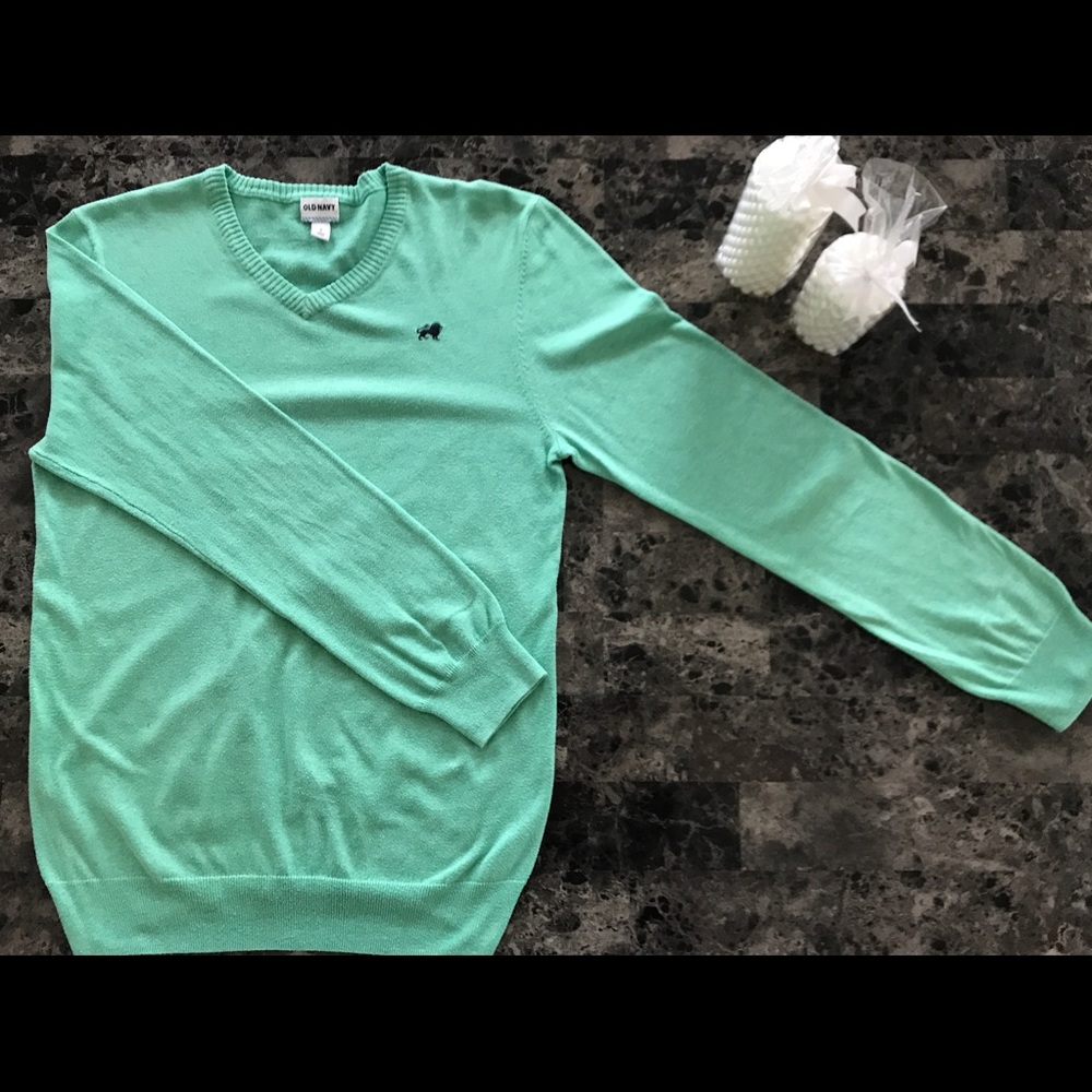 Old Navy Mint Green Sweater