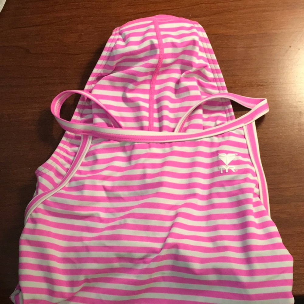 TYR one piece swimsuit.