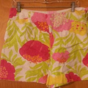 Lilly Pulitzer Sz 8 Beautiful Shorts Lilly Pulitzer Sz 8 Beautiful Shorts