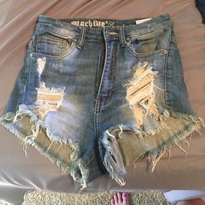 Jean shorts