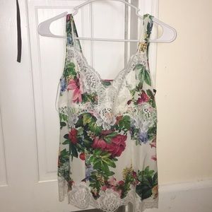 Dolce & Gabbana lace tank top