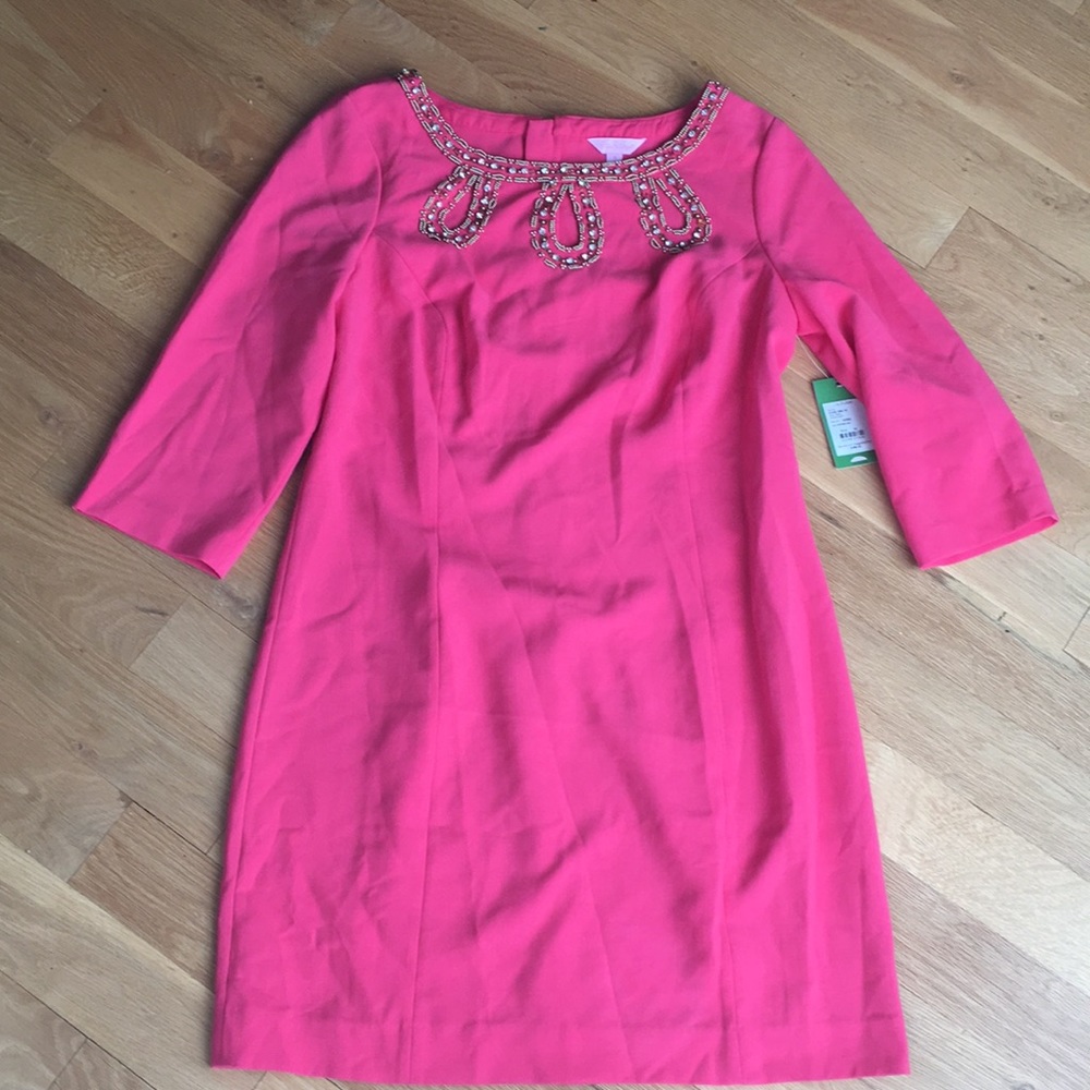 NWT Lily Pulitzer 3/4 length sleeve dress