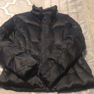 Express Black Puffer Jacket Size Medium