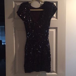 French connection sequin dress