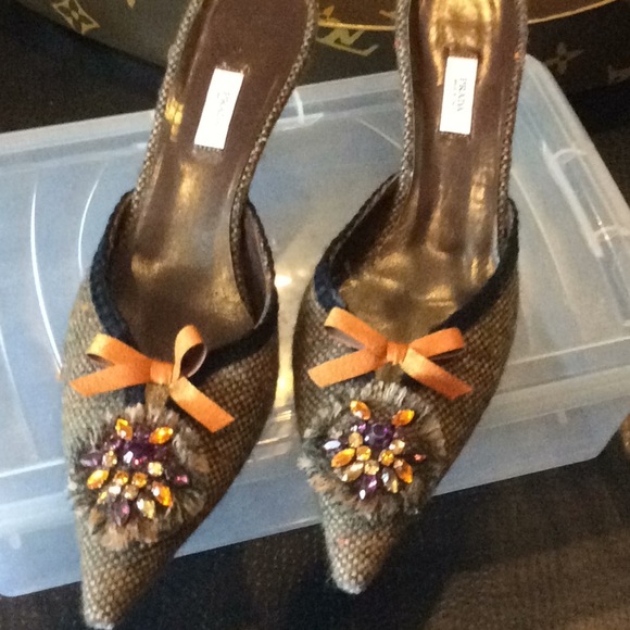 Prada Shoes - Prada mules