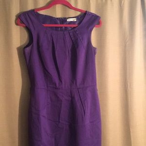 Purple cocktail dress