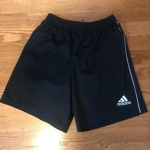 Kids Climacool Adidas soccer Shorts size L Black